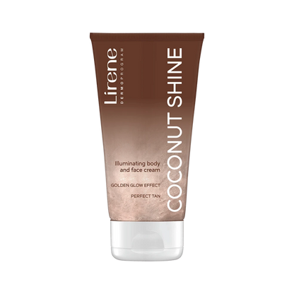 Lirene Coconut Shine Illuminating Body & Face Cream