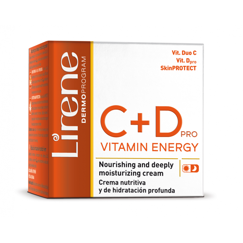 Lirene C+D Pro Vitamin Energy Nourishing and Deeply Moisturizing Cream