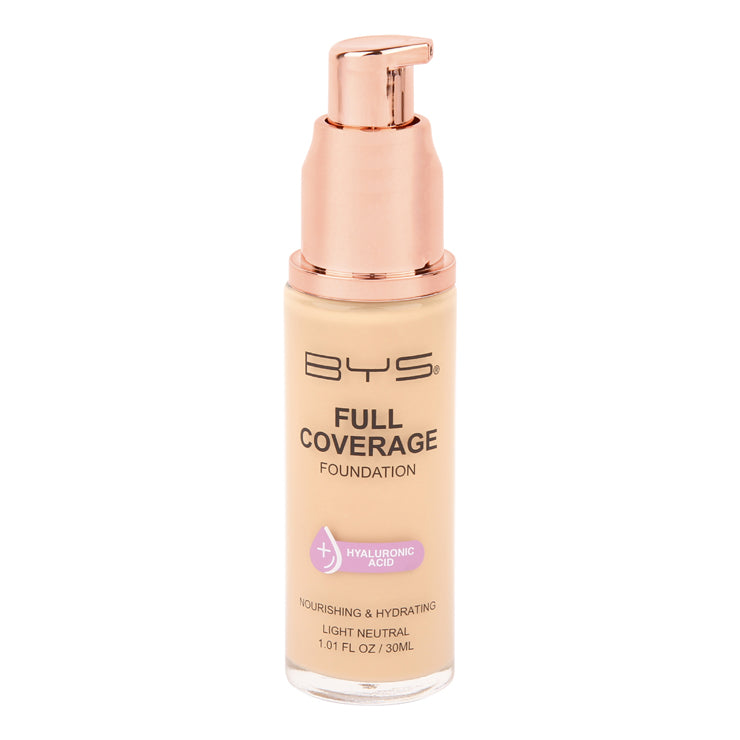 BYS Foundation Full Coverage – Light Natural