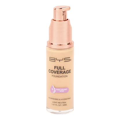 BYS Foundation Full Coverage – Light Natural