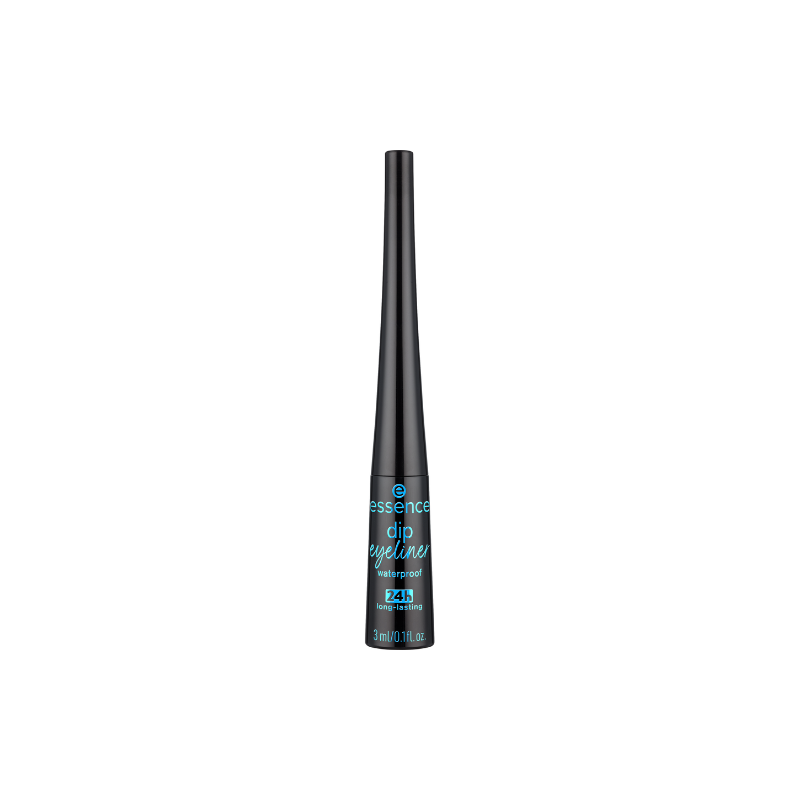 Essence Dip Eyeliner Waterproof 24h Long-Lasting – 01 Black