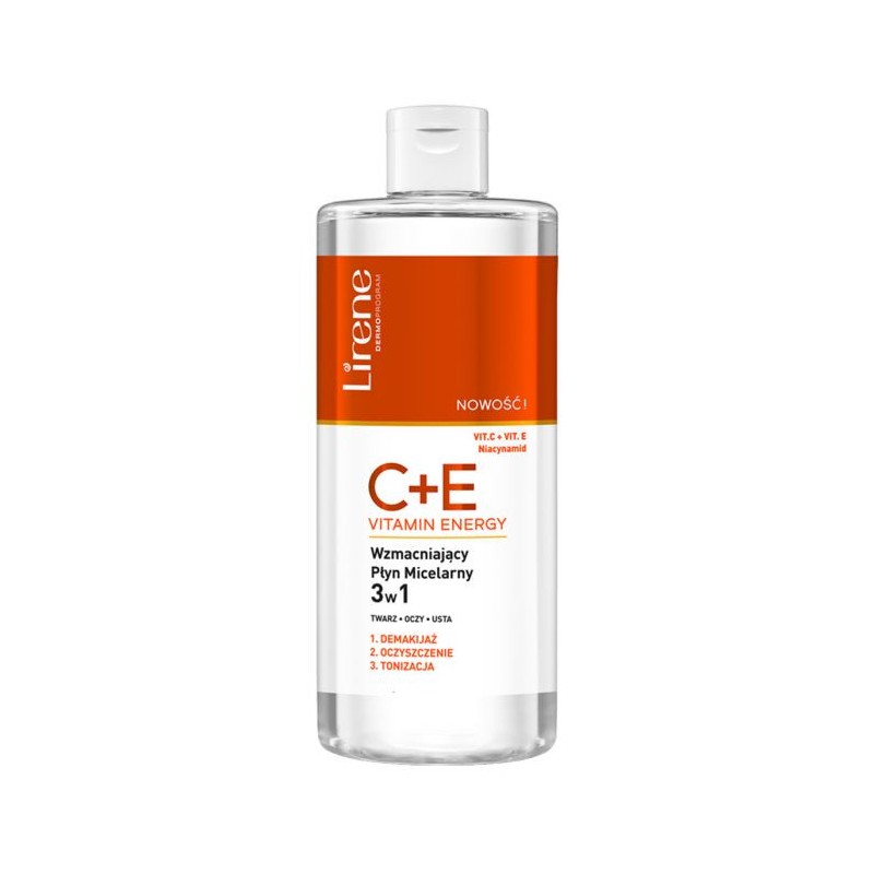 Lirene C+E Vitamin Energy Eau Micellaire 3-en-1