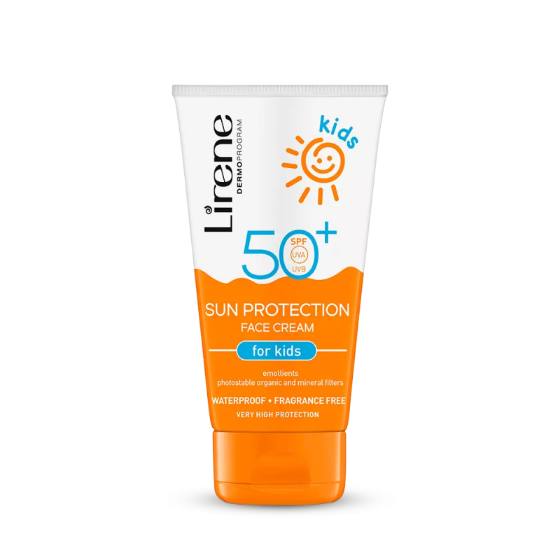 Lirene Sun Protection Face Cream For Kids SPF 50+