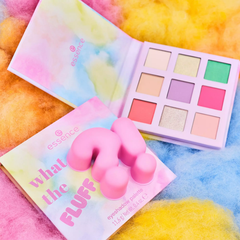 Essence What the Fluff?! Eyeshadow Palette – 01 Cotton Candy Skies