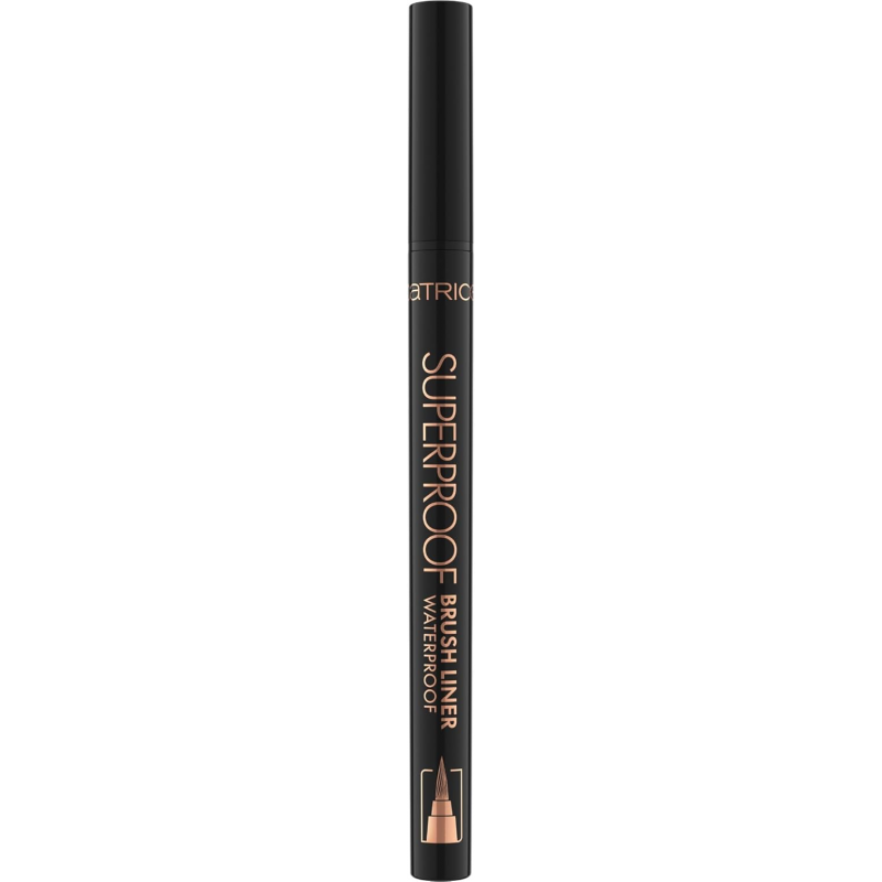 Catrice Superproof Brush Liner Waterproof – 010 Midnight Black