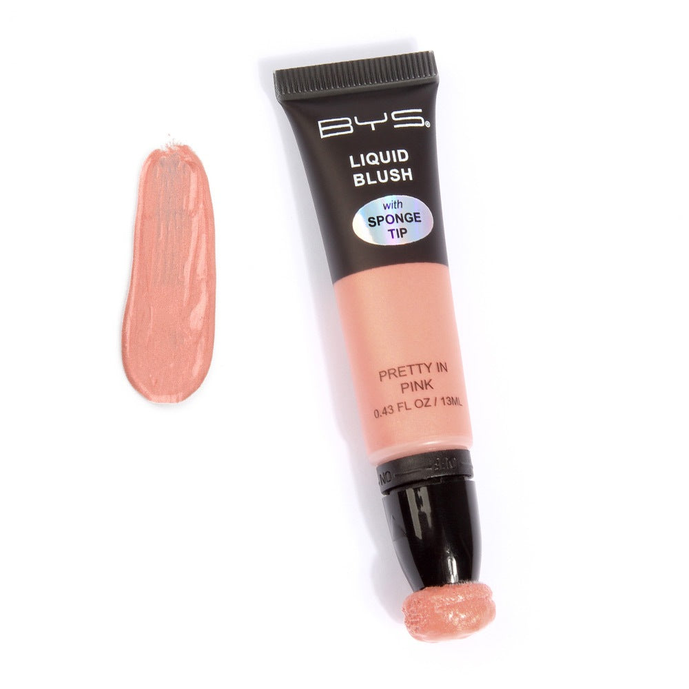 BYS Liquid Blush with Sponge Tip – Pretty in Pink