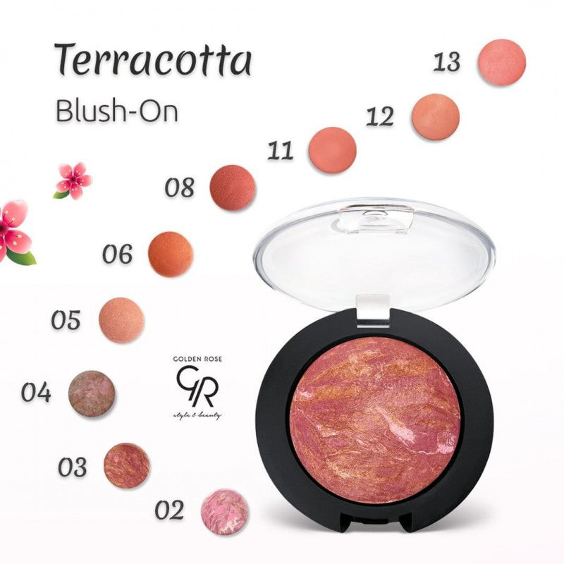 Golden Rose Terracotta Blush-On – 02
