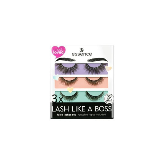 Essence 3x Lash Like A Boss False Lashes Set – 01