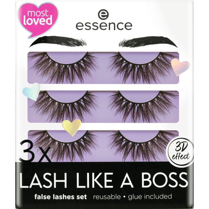 Essence 3x Lash Like A Boss False Lashes Set – 02