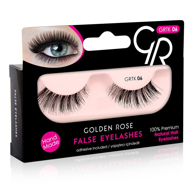 Golden Rose False Eyelashes – 06