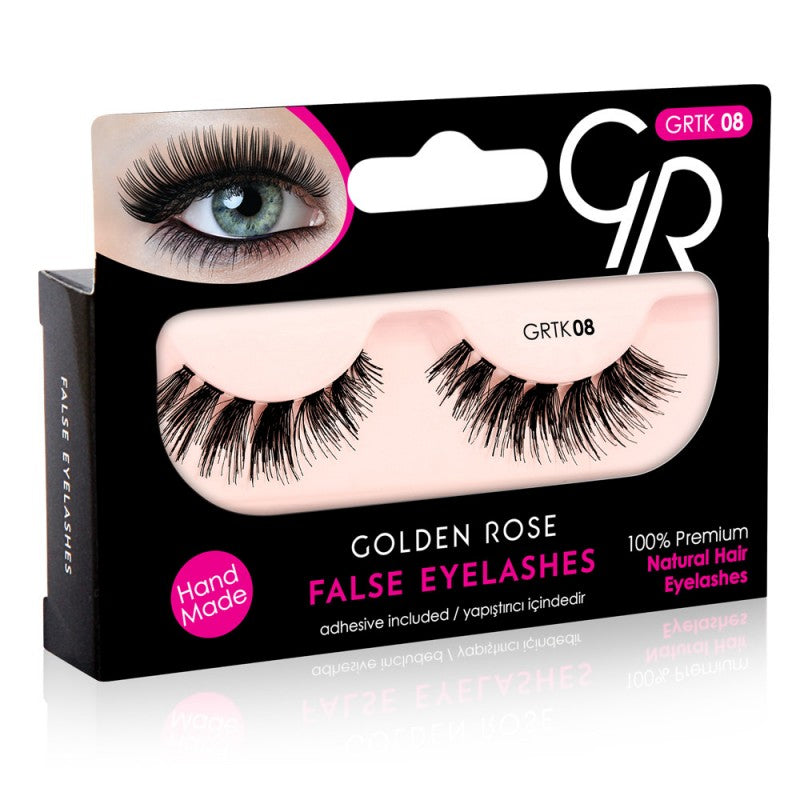 Golden Rose False Eyelashes – 08