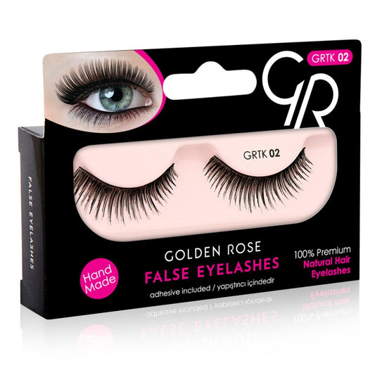 Golden Rose False Eyelashes – 02