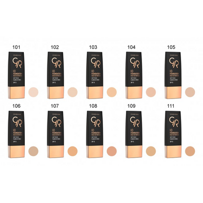 Golden Rose HD Foundation – 104