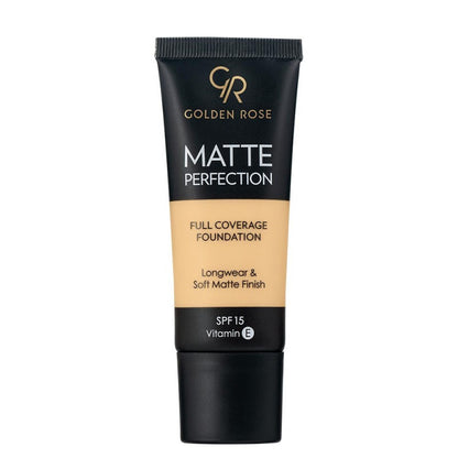 Golden Rose Matte Perfection Full Coverage Foundation – W2
