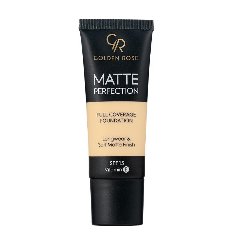Golden Rose Matte Perfection Full Coverage Foundation – W1