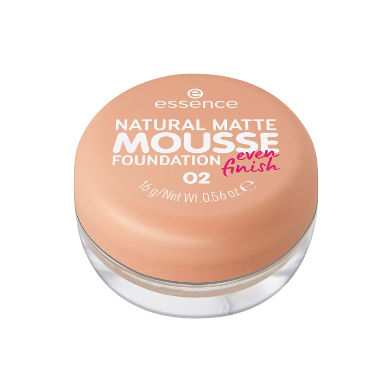 Essence Natural Matte Mousse Foundation – 02