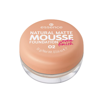 Essence Natural Matte Mousse Foundation – 02