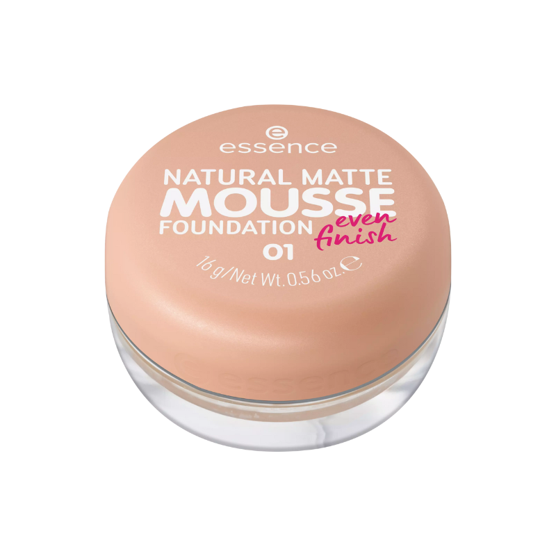 Essence Natural Matte Mousse Foundation – 01