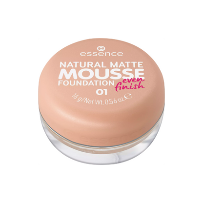 Essence Natural Matte Mousse Foundation – 01