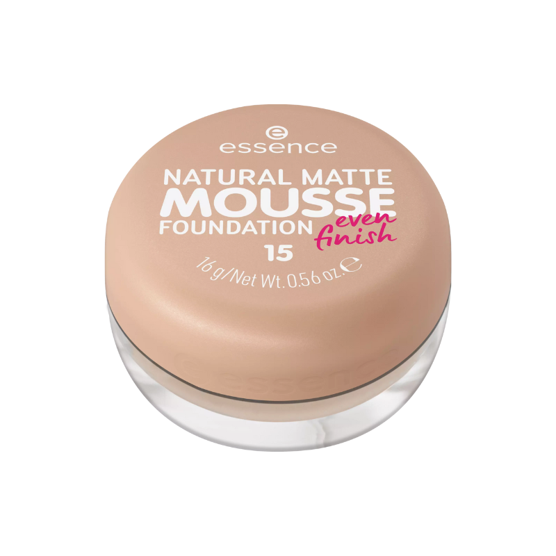 Essence Natural Matte Mousse Foundation – 15