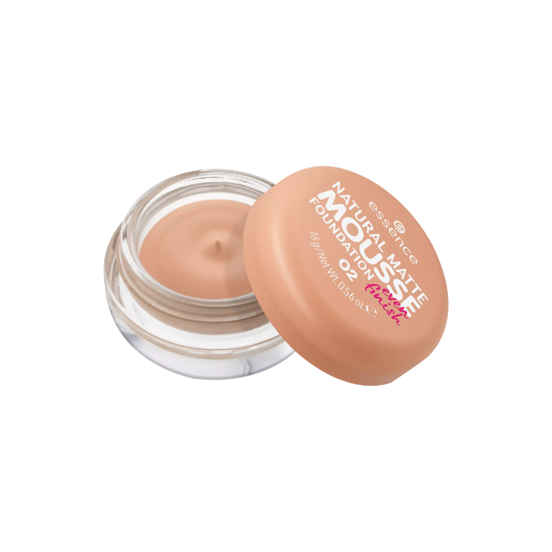 Essence Natural Matte Mousse Foundation – 02