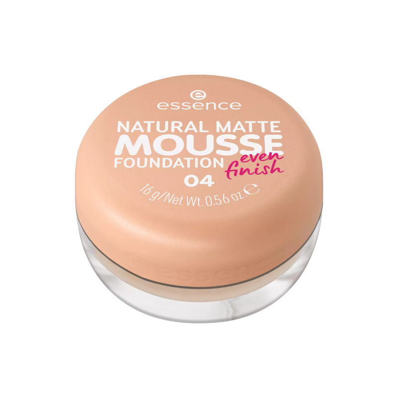 Essence Natural Matte Mousse Foundation – 04