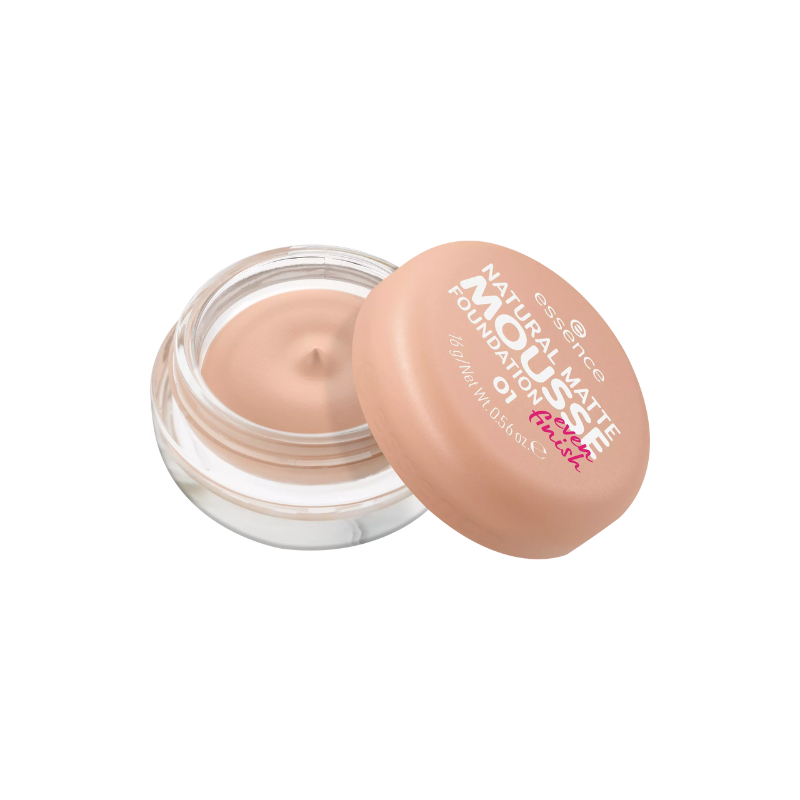 Essence Natural Matte Mousse Foundation – 01