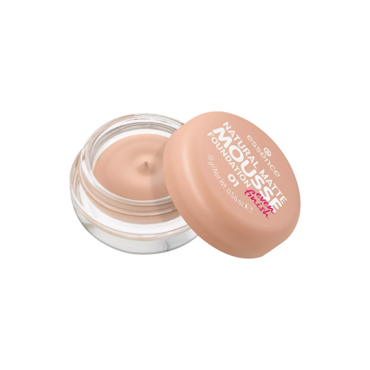 Essence Natural Matte Mousse Foundation – 01