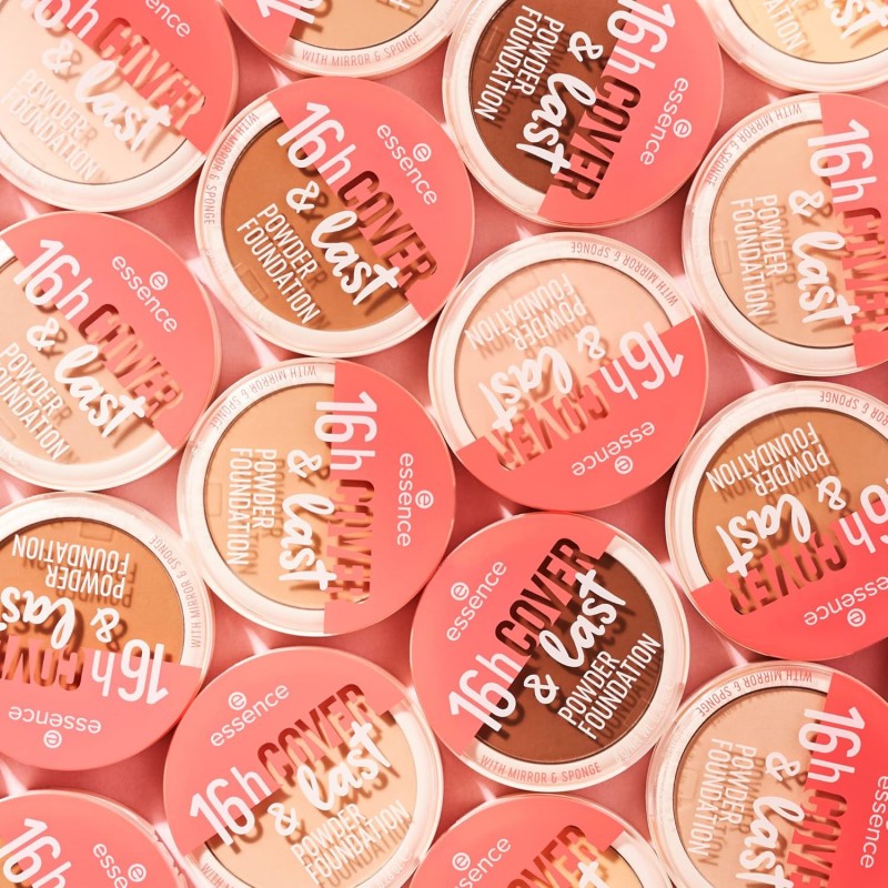 Essence 16h Cover & Last Powder Foundation – 01