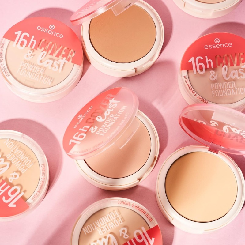 Essence 16h Cover & Last Powder Foundation – 01