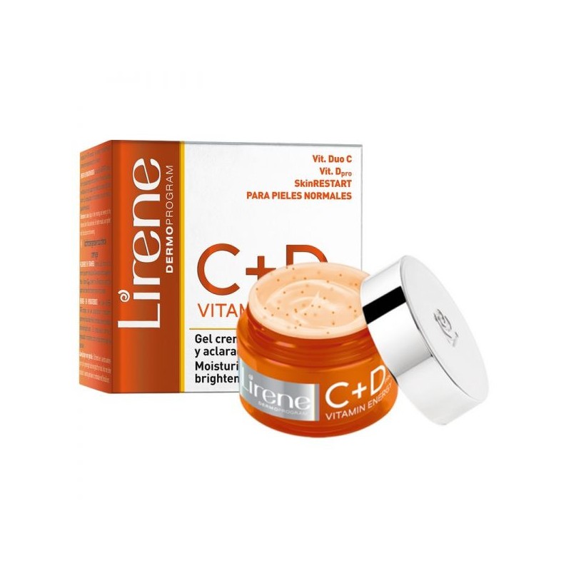 Lirene C+D Pro Vitamin Energy Moisturizing and Brightening Cream-Gel