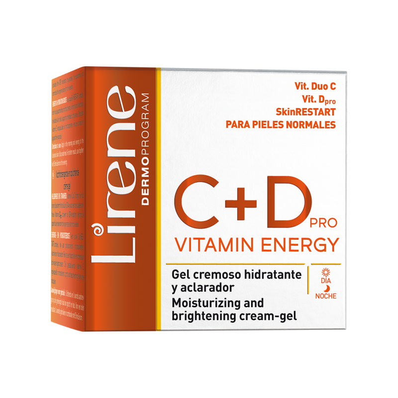 Lirene C+D Pro Vitamin Energy Moisturizing and Brightening Cream-Gel