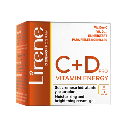 Lirene C+D Pro Vitamin Energy Moisturizing and Brightening Cream-Gel