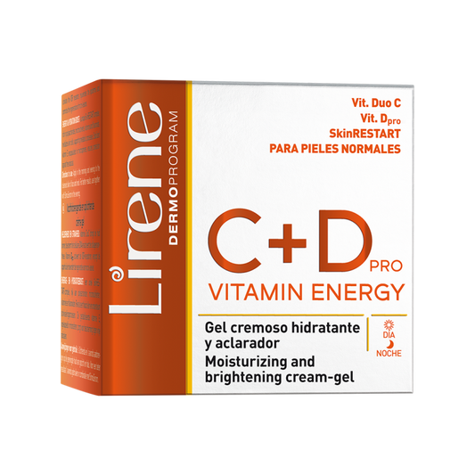 Lirene C+D Pro Vitamin Energy Moisturizing and Brightening Cream-Gel