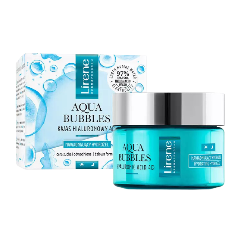 Lirene Aqua Bubbles Hyaluronic Acid 4D Hydrating Hydrogel