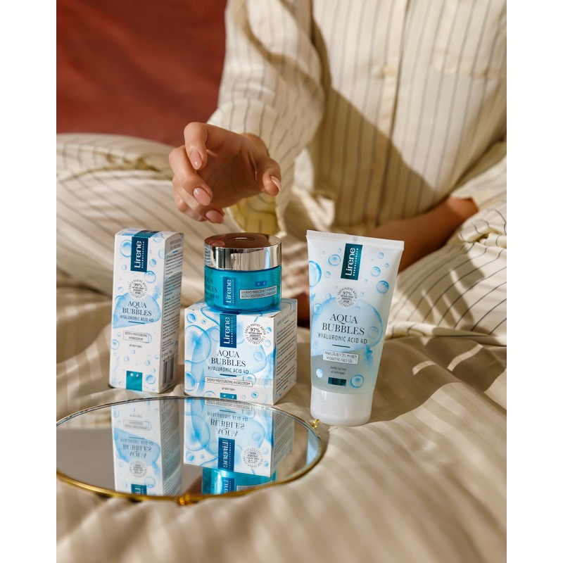 Lirene Aqua Bubbles Hyaluronic Acid 4D Hydrating Face Gel