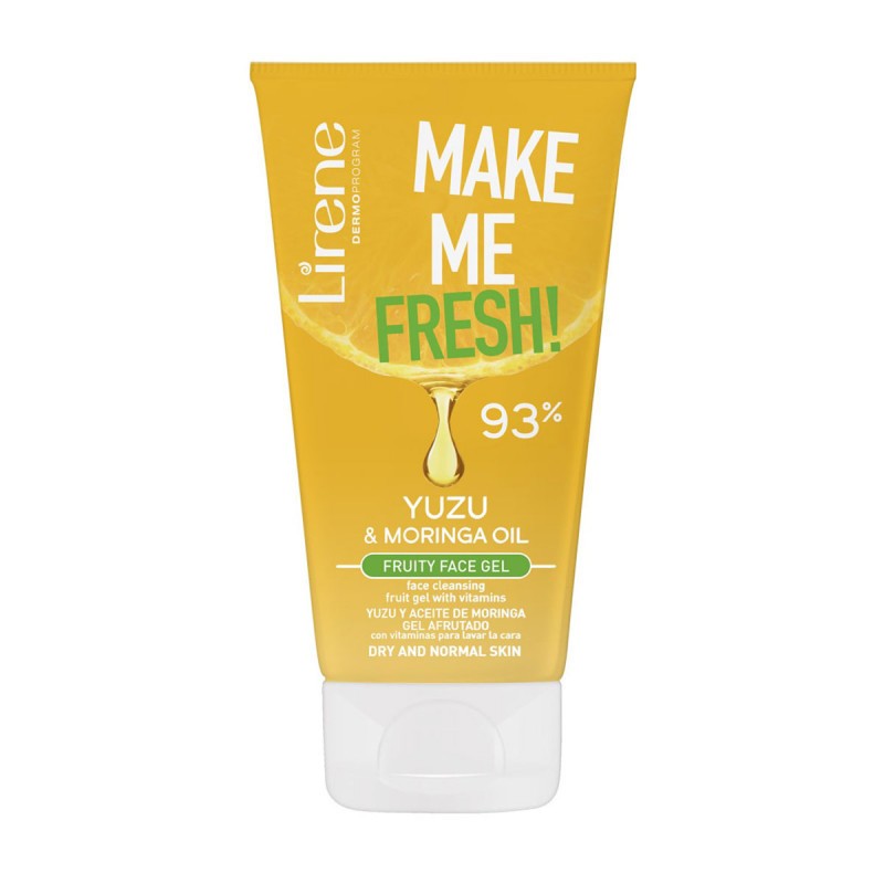 Lirene Make Me Fresh! Yuzu & Moringa Oil Fruity Face Gel