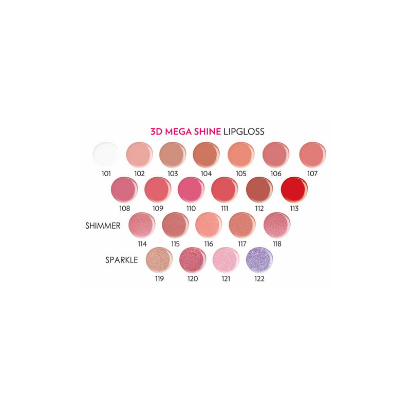 Golden Rose 3D Mega Shine Lipgloss – 103