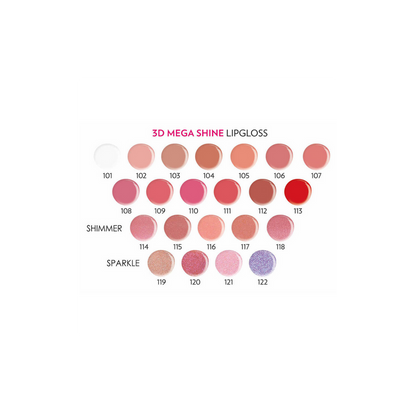 Golden Rose 3D Mega Shine Lipgloss – 103