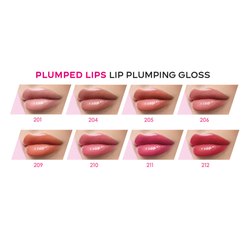 Golden Rose Plumped Lips Lip Plumping Gloss – 201