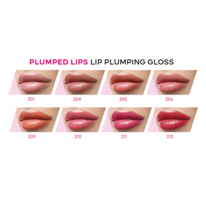 Golden Rose Plumped Lips Lip Plumping Gloss – 201