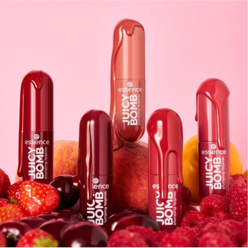 Essence Juicy Bomb Plumping Lipgloss – 01 Fraise sucrée