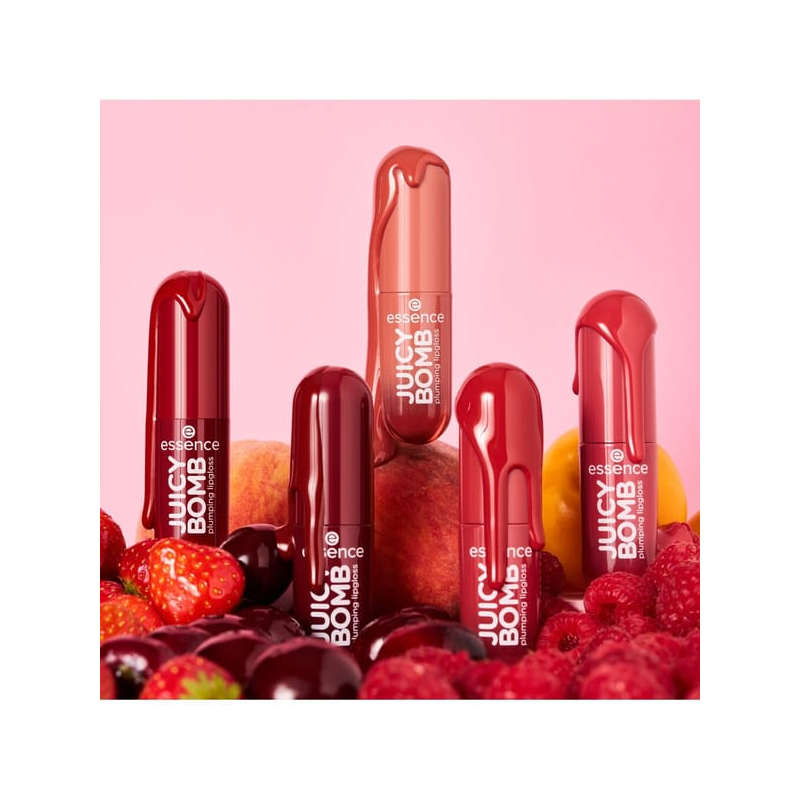 Essence Juicy Bomb Plumping Lipgloss – 05 Soft Apricot