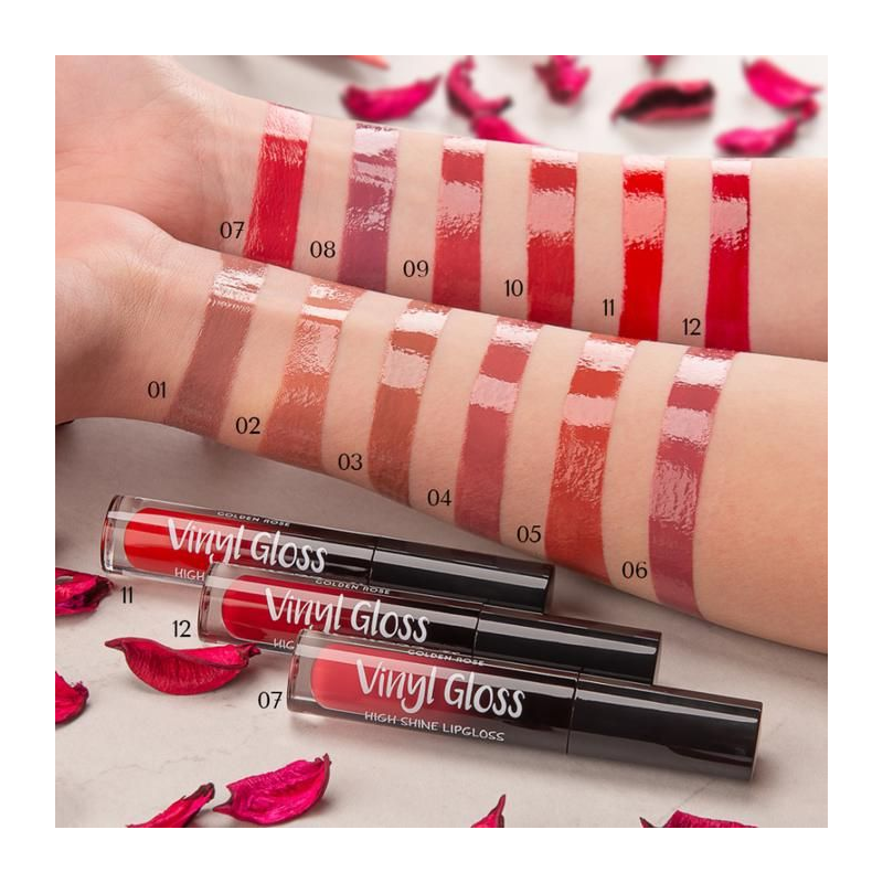 Golden Rose Vinyl Gloss High Shine Lipgloss – 05