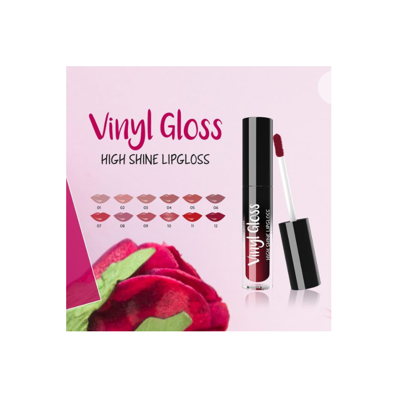 Golden Rose Vinyl Gloss High Shine Lipgloss – 02