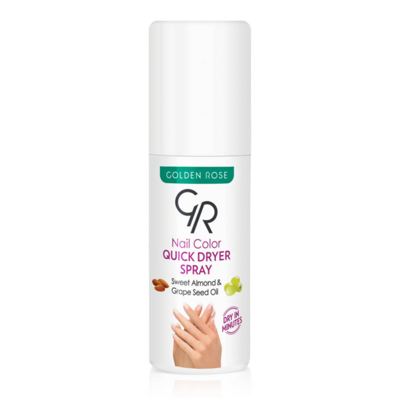 Golden Rose Nail Color Quick Dryer Spray