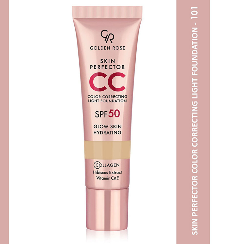 Golden Rose Skin Perfector CC Light Foundation SPF 50 – 101