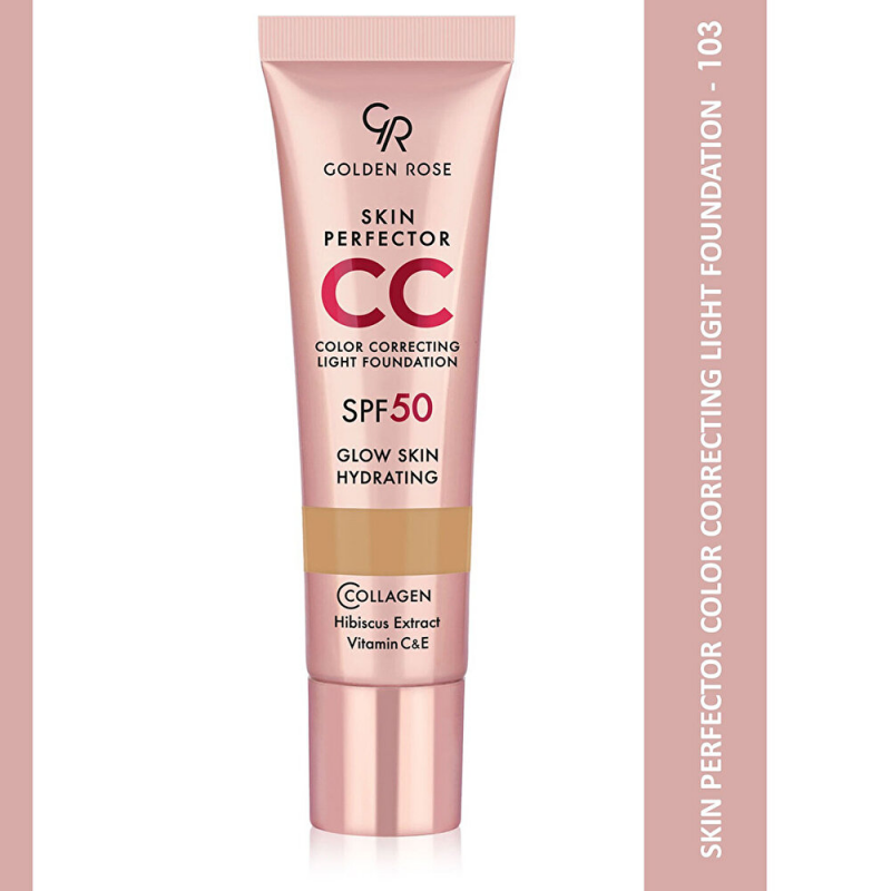 Golden Rose Skin Perfector CC Light Foundation SPF 50 – 103