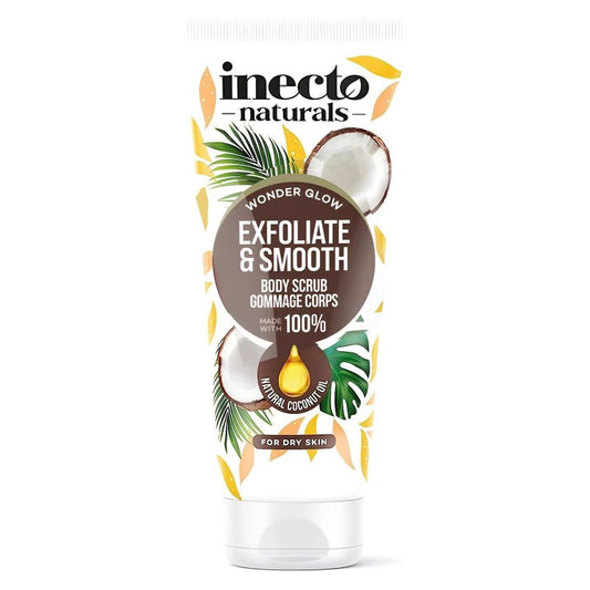 Inecto Naturals Wonder Glow Exfoliate & Smooth Body Scrub à la Noix de Coco