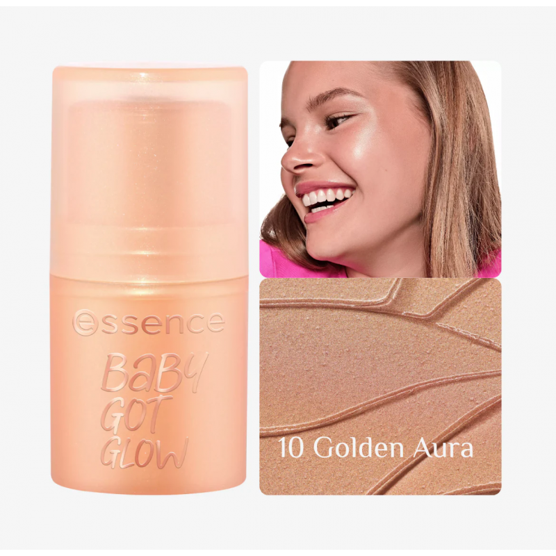 Essence Baby Got Glow Highlighter Stick – 10 Aura dorée